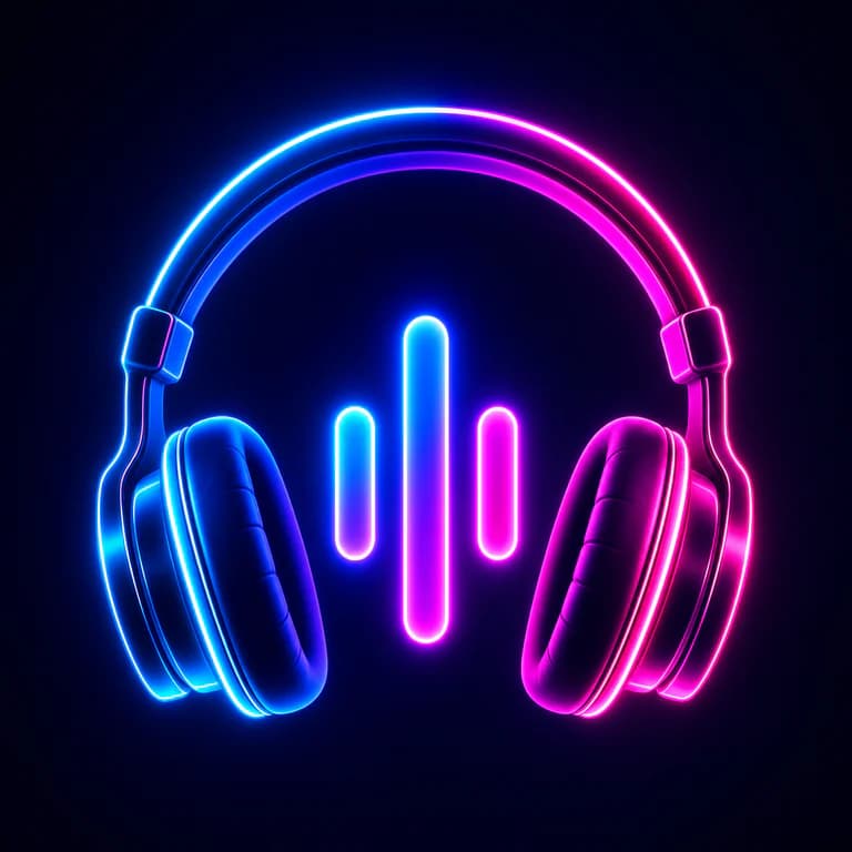 Neon Glow 霓虹声音工作室应用图标